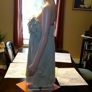 Women's J.Crew tan spaghetti strap dress Sz s